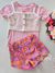 Conjunto infantil 3 peças flower power Alphabeto 59865 - comprar online