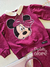 Conjunto infantil moletinho Minnie cranberry Disney Animê N4517 - loja online