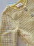 Imagem do Casaco infantil tweed brilho amarelo curry Animê N4614