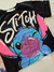 Blusa infantil Stitch preta Disney Animê N4848 - loja online