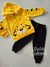 Conjunto infantil moletom tigre amarelo Kyly 817 - comprar online