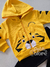 Conjunto infantil moletom tigre amarelo Kyly 817 na internet