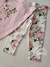 Conjunto infantil inverno flores rosa Milon 758 - loja online