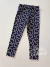 Legging infantil azul marinho corações Kyly 217 - comprar online