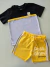 Conjunto infantil preto e amarelo Charpey 18229 - comprar online