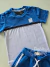 Conjunto infantil azul e branco Charpey 18229 - Petit Colorê | Moda Infantil, roupa de Menina, Menino e Bebê 