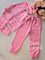 Conjunto infantil inverno brilhos rosa barbie Cinti 12381 - comprar online