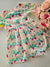 Vestido infantil doce de moranguinho Alphabeto 61702 - loja online