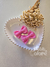 kit par laço infantil gravatinha linho rosa 5,5 cm 1011 - comprar online