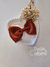 Laço infantil gravatinha linho marrom 12 cm 1092 - comprar online