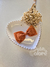 Laço infantil gravatinha linho caramelo 9 cm 1006 - comprar online