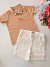 Conjunto infantil piquet capuccino Charpey 18239 - comprar online