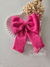 Laço infantil linho rosa 11 cm 1002 - comprar online