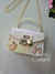 Bolsa infantil transversal Preciosa branca furta-cor 0223 na internet