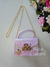 Bolsa infantil transversal Preciosa rosa furta-cor 0223 - comprar online