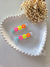 Kit infantil bico de pato flores neon 0584 - comprar online