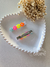 Kit infantil bico de pato flores neon 0584 na internet