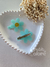 Kit infantil bico de pato Margarida verde água 0581 na internet