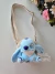 Mini bolsa bege infantil Stitch azul 0233 - comprar online