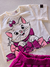 Conjunto infantil Marie Disney pink Momi H6157 - Petit Colorê | Moda Infantil, roupa de Menina, Menino e Bebê 