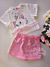 Conjunto infantil Marie Disney rosa Momi J6788 - comprar online