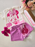 Conjunto infantil blusa e short Minnie Disney Animê P5886 - comprar online