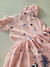 Vestido infantil panda rosa Mon Sucré 370 - loja online
