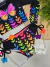Biquíni infantil cropped Gabi borboletas Siri Kids 40196 - loja online
