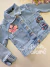 Jaqueta infantil jeans Stitch Disney Animê N5260 - comprar online