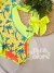 Maiô ML UV50+ Tati Hot Tropical - Siri Kids | Petit Colorê