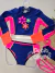 Biquíni Infantil Manga Longa Jardim Colorido com Proteção UV Siri Kids (40102) - Petit Colorê | Moda Infantil, roupa de Menina, Menino e Bebê 