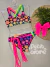 Biquíni infantil faixinha Fernanda jardim colorido Siri Kids 40209 - comprar online