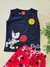 Conjunto infantil regata cachorro azul marinho Kyly 1067 na internet
