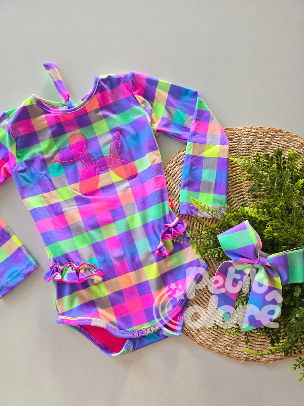 Maiô bebê Tina sweet color Siri Kids 40444