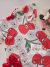 Vestido infantil cerejinha floral off white e vermelho Cinti 12510 - Petit Colorê | Moda Infantil, roupa de Menina, Menino e Bebê 