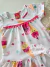 Vestido infantil sorvetinhos branco Kyly 976 na internet