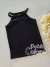Regata infantil feminina preta Kyly 1179 - comprar online