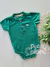 Body bebê bata meia malha verde Charpey 18029 - comprar online