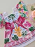 Vestido infantil estampa tropical Nanai 256 - Petit Colorê | Moda Infantil, roupa de Menina, Menino e Bebê 