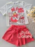 Conjunto infantil blusa e short Margarida Disney H6648 - comprar online