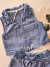 Conjunto infantil colete e saia pregas jeans babadinho Gabriela Aquarela 252086 - Petit Colorê | Moda Infantil, roupa de Menina, Menino e Bebê 