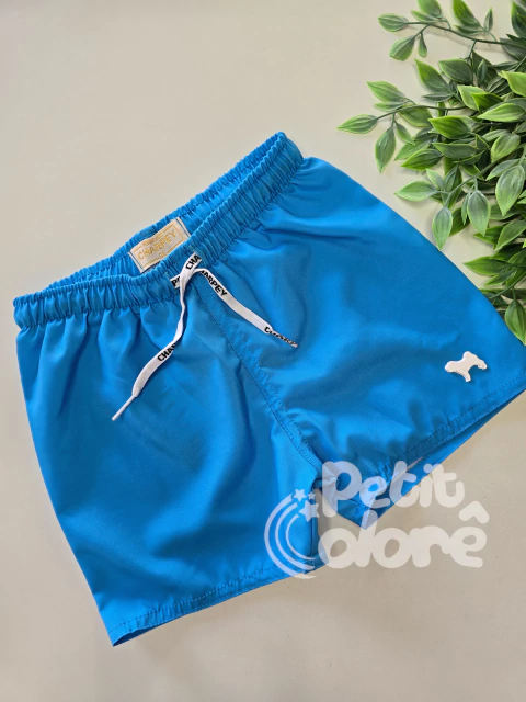 Bermuda infantil tecnospan azul Charpey 18167 - comprar online