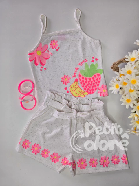 Conjunto infantil linho fresh fruit Cinti 12724 - comprar online