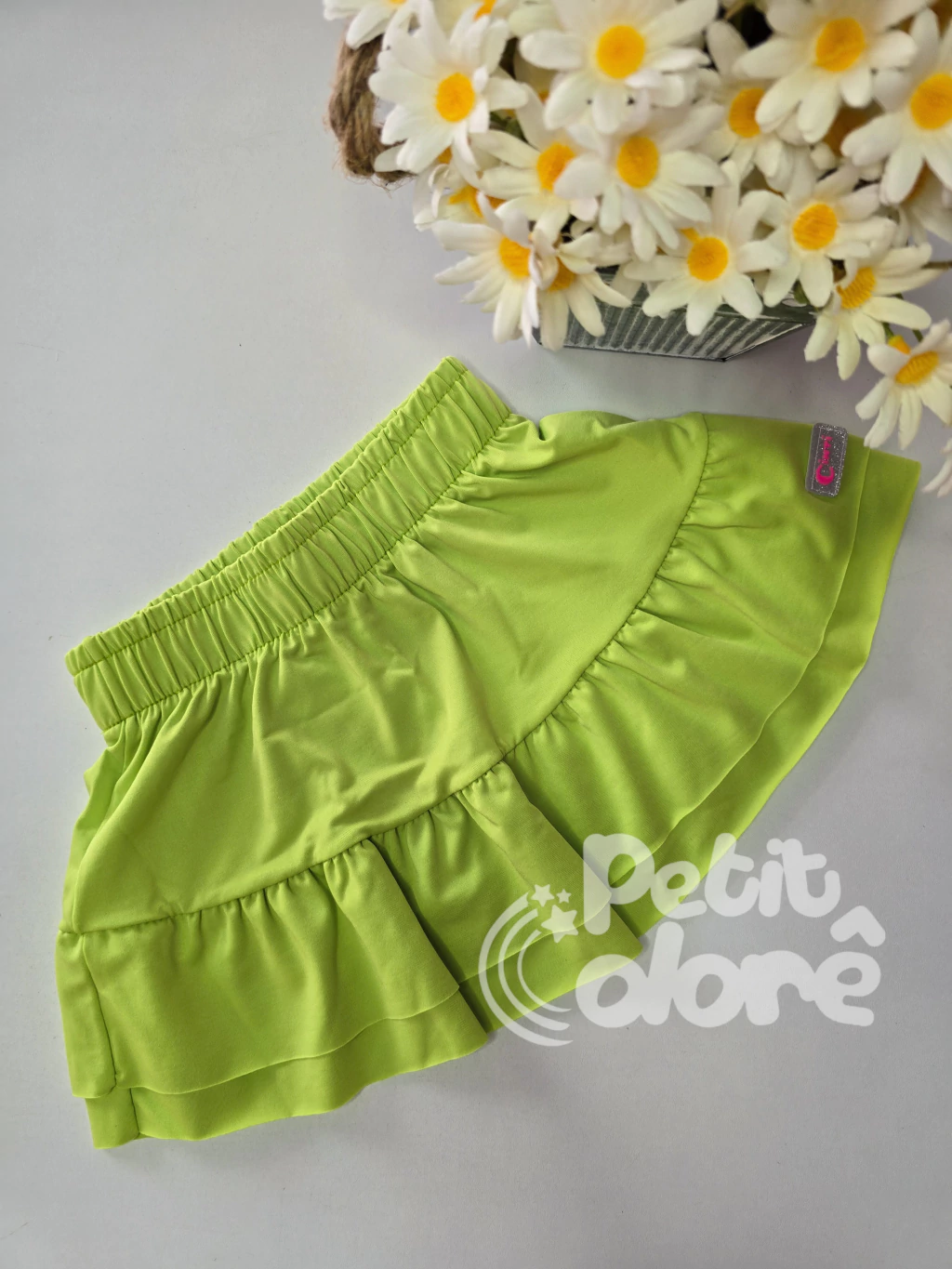 Saia infantil praia verde cocktail Cinti 12800