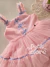 Vestido infantil festa rosa boneca laços azul Petit Cherie 124 - Petit Colorê | Moda Infantil, roupa de Menina, Menino e Bebê 