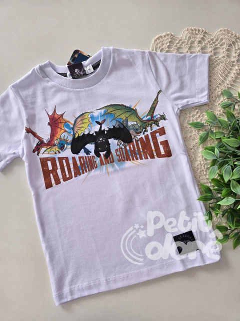 Camiseta infantil como treinar o seu dragão DreamWorks Divertto 27168 - comprar online