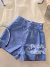 Conjunto infantil bata crepe e short sarja Bimbi FA680 - loja online