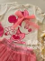 Conjunto infantil blusa Minnie e saia com short Disney Animê P6264 na internet