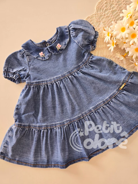 Vestido bebê jeans Animê L2559 - comprar online