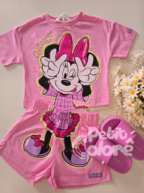 Pijama infantil Minnie Disney Animê N5198 - comprar online